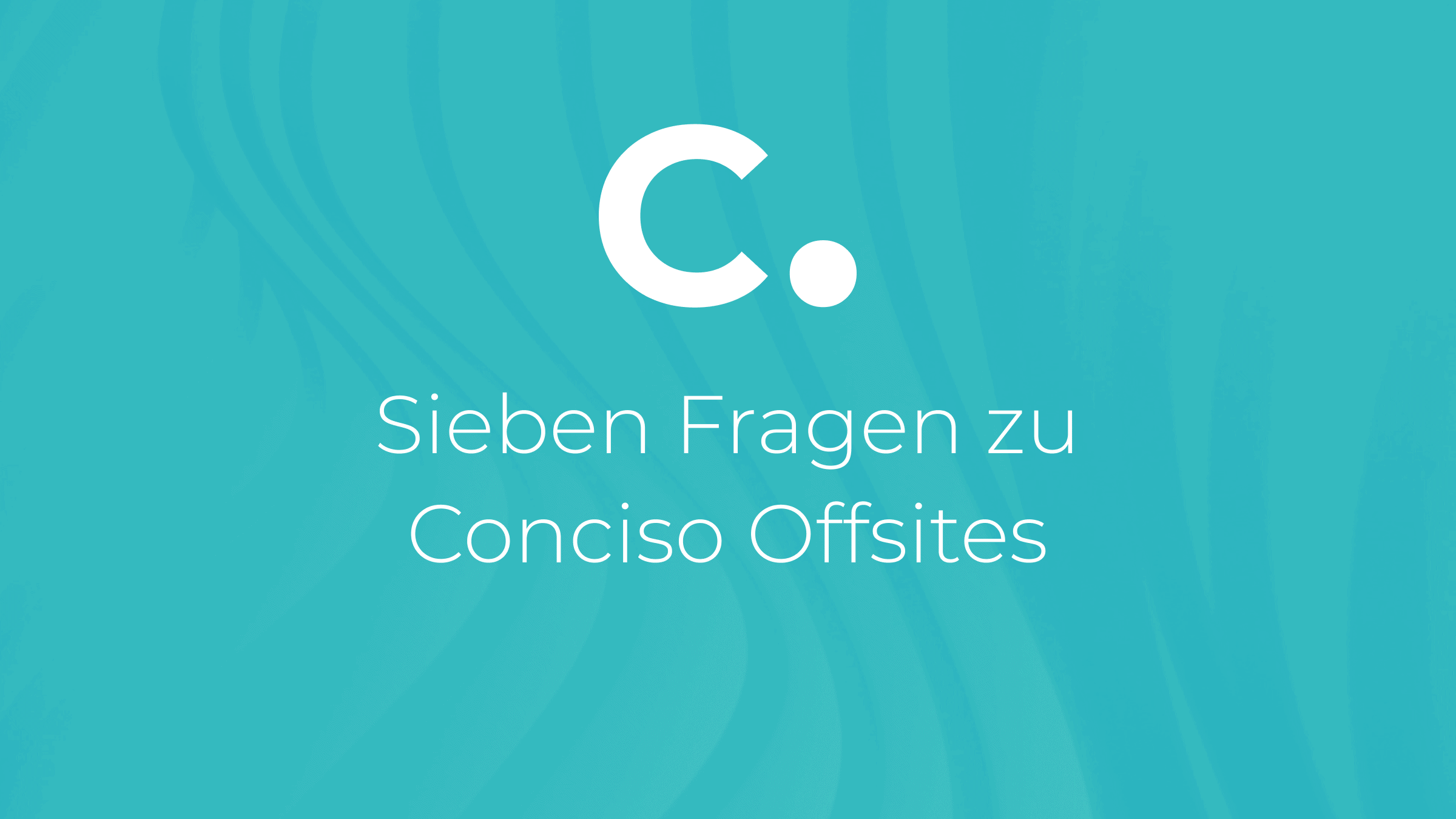 Sieben Fragen zu Conciso Offsites