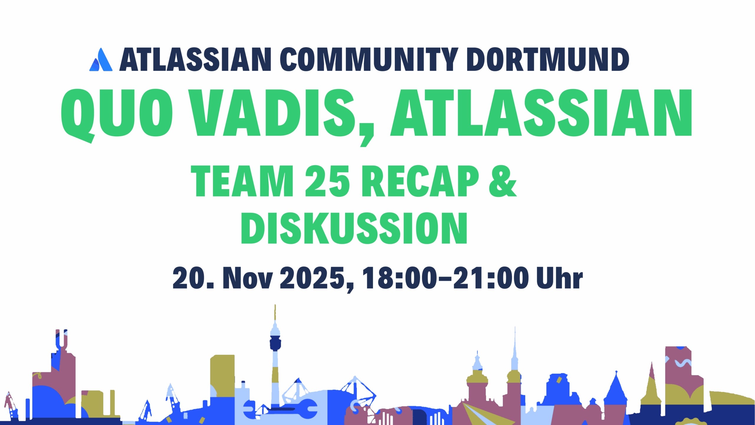 Atlassian Community Dortmund: Quo vadis, Atlassian