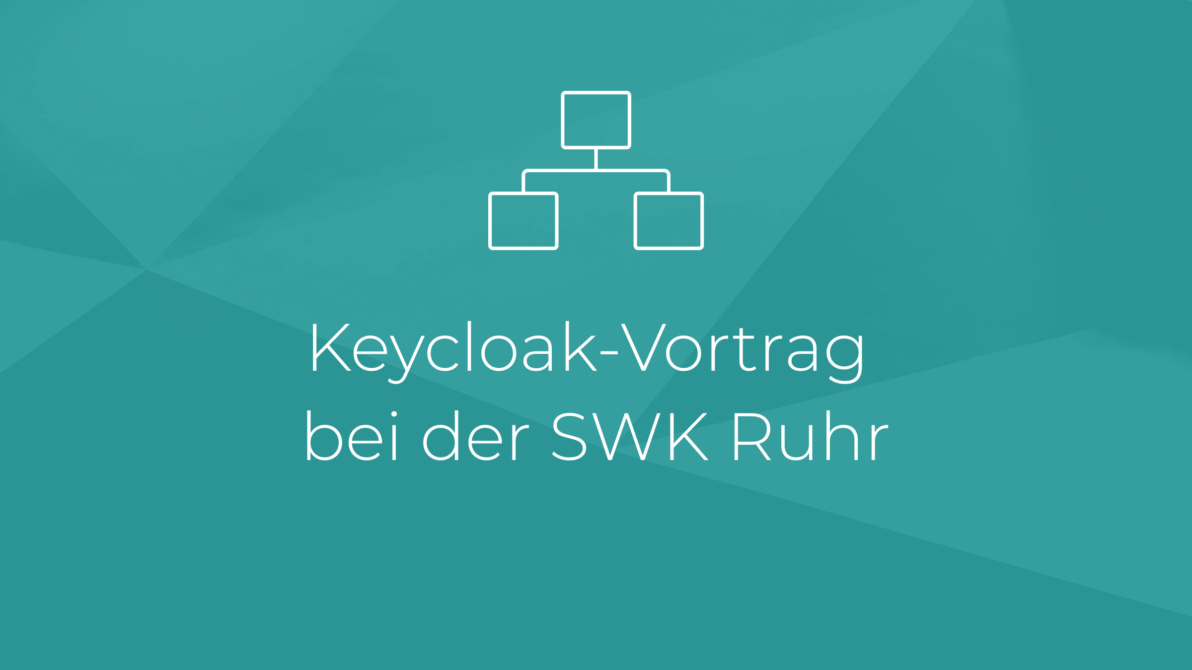 Keycloak-Vortrag bei der SWK Ruhr