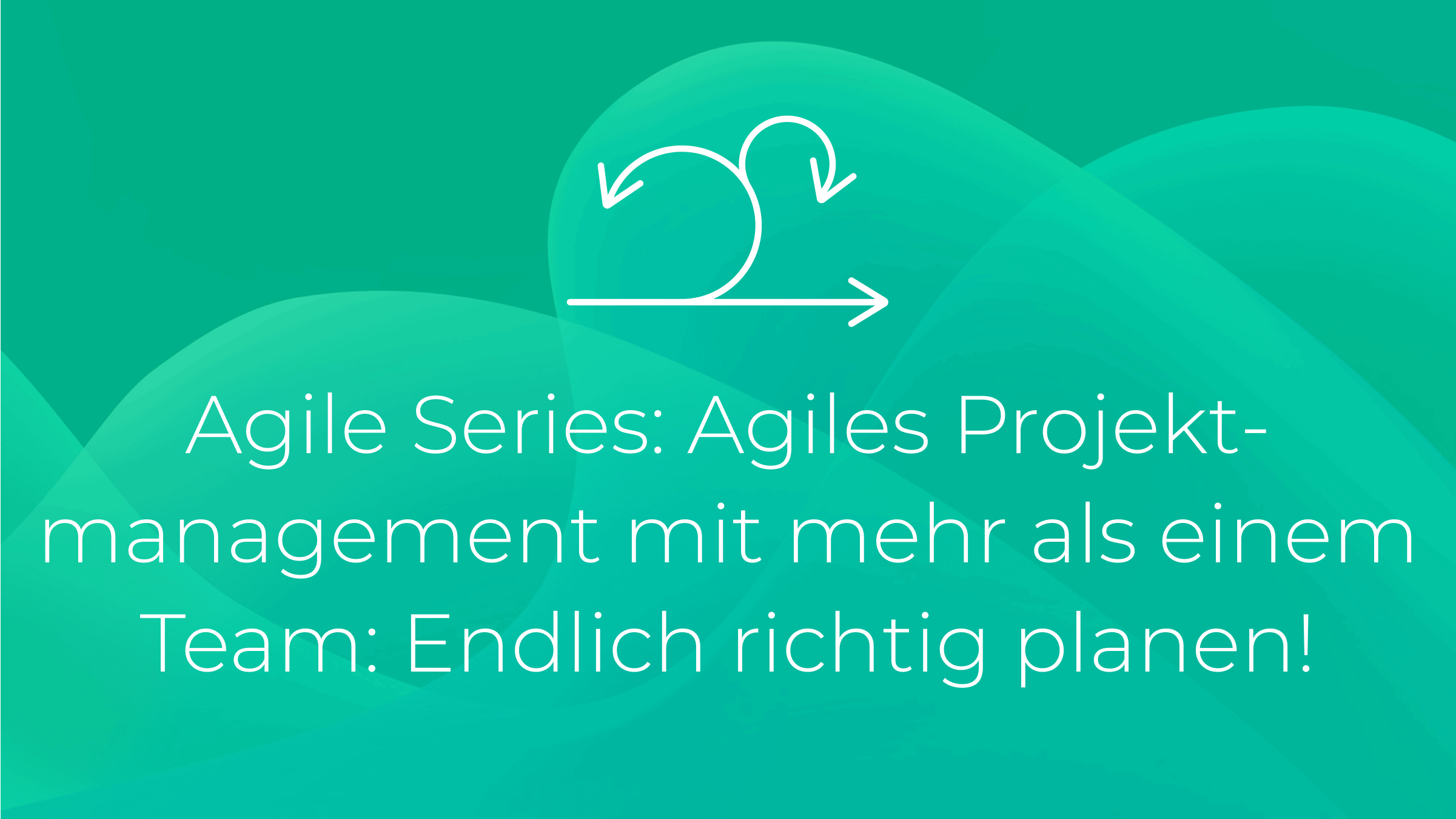 Agile Series: Agiles Projektmanagement mit mehr als einem Team: Endlich richtig planen!