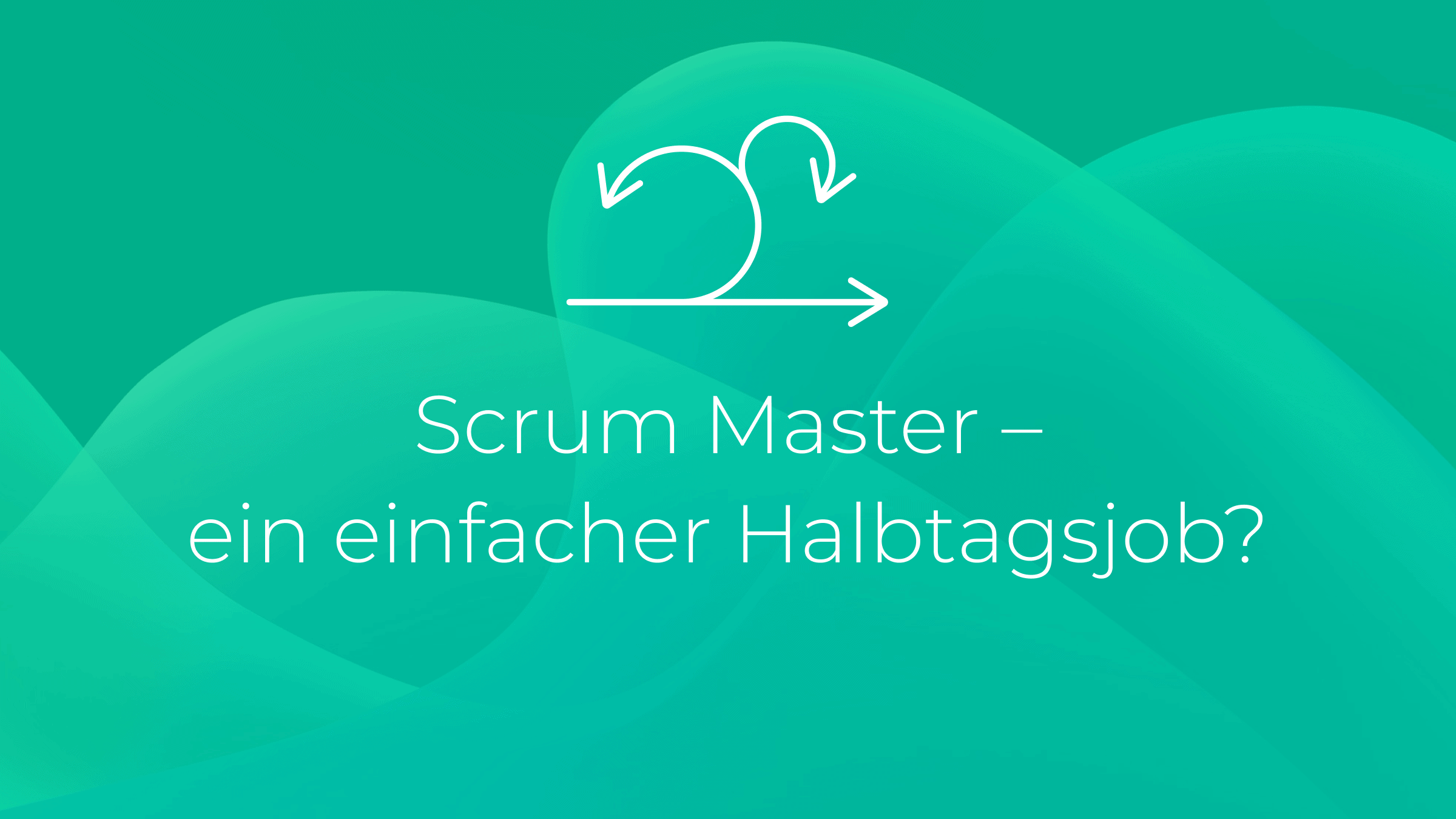 Scrum Master - ein einfacher Halbtagsjob?