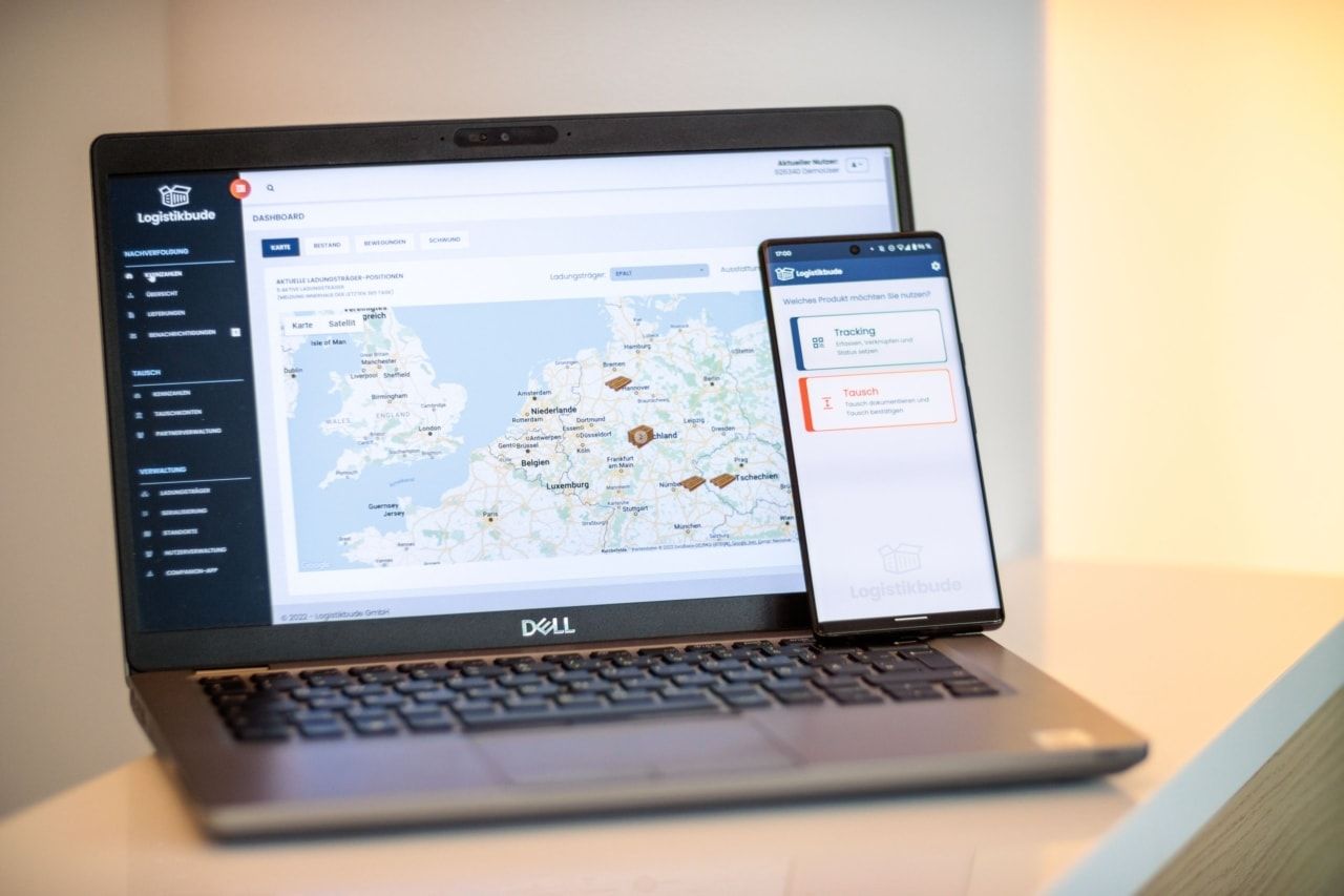 Website des Rising Digital-Gewinners Logistikbude, Bildnachweis: Jean Kuhlmann.