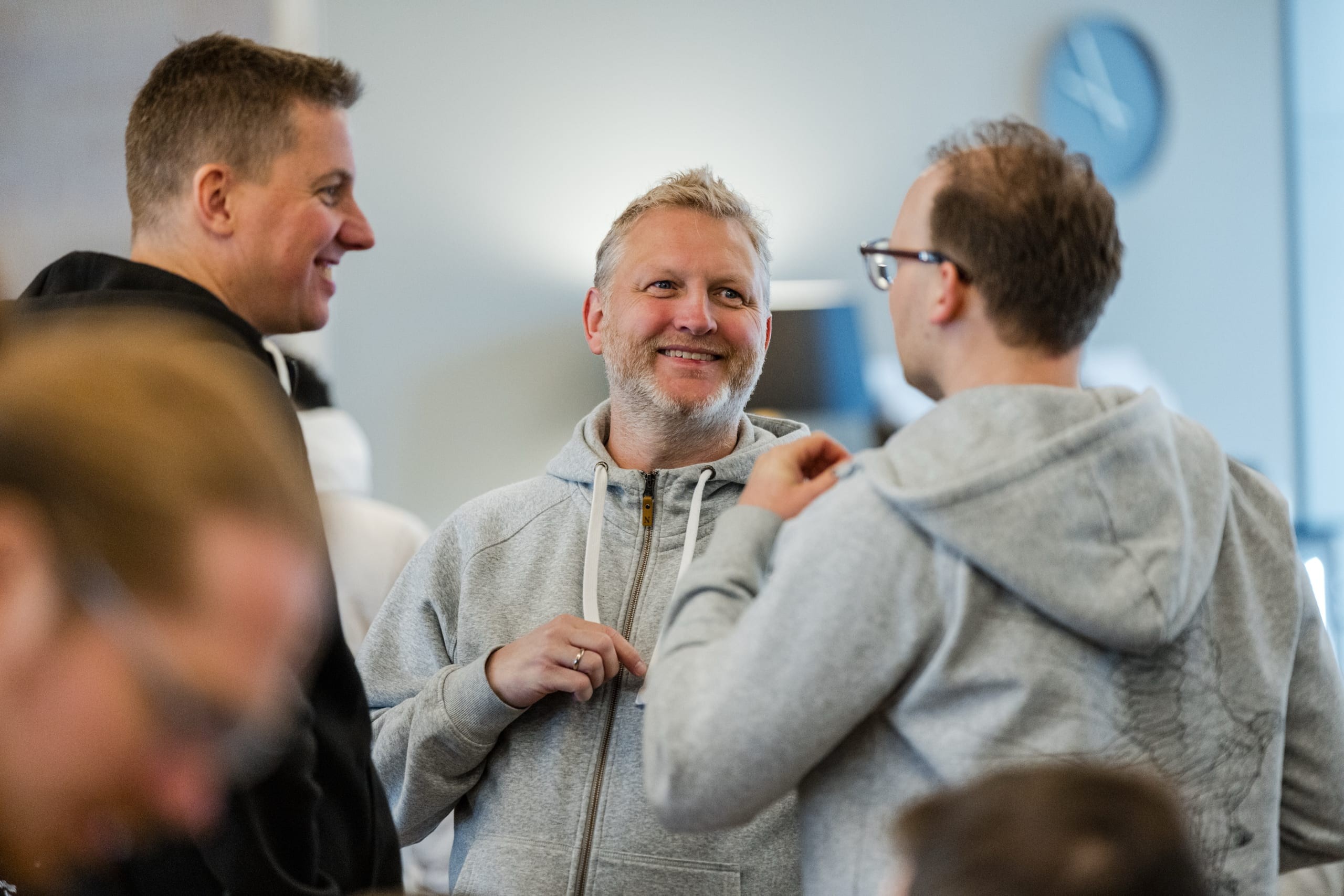 Conciso-Kolleg:innen im Austausch während eines Workshops