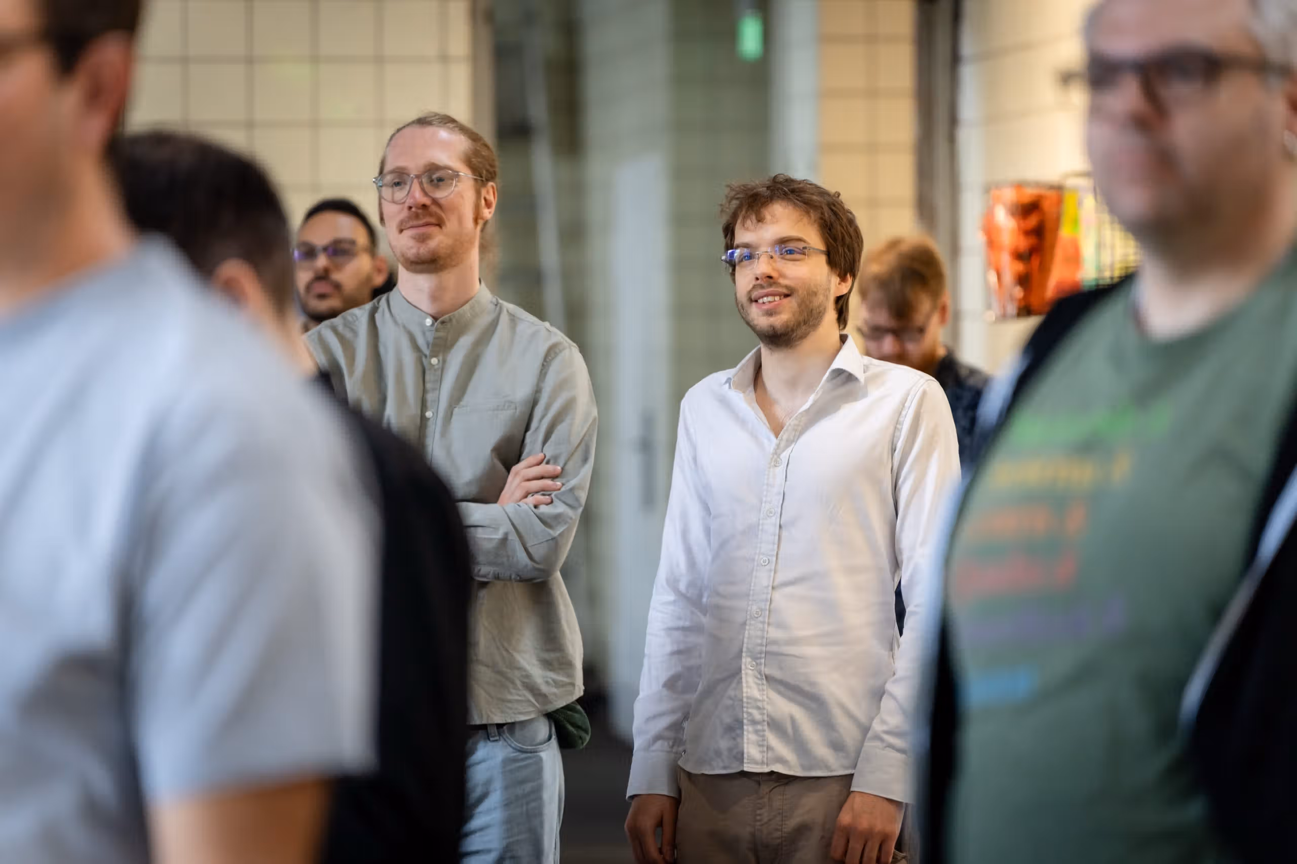 Conciso-Kolleg:innen im Austausch beim Jubiläums-Event